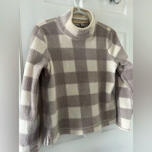 Women’s LL Bean Fleece funnel neck small